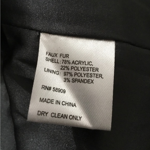 Gianni Bini Faux Vegan Fur Vest - Picture 4 of 4